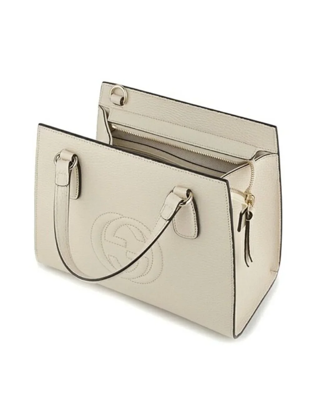 ★SOLD★ Gucci Handbag Soho White - Picture 4 of 9